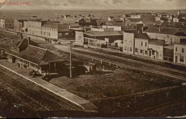 Hanley from the railway station area